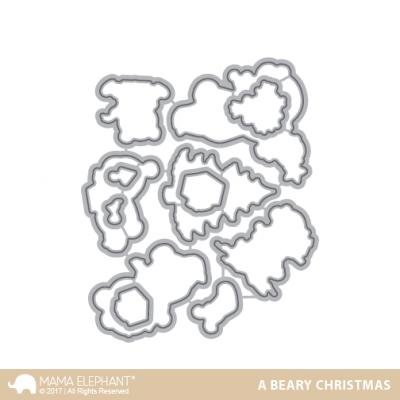 Mama Elephant Creative Cuts  - A Beary Christmas